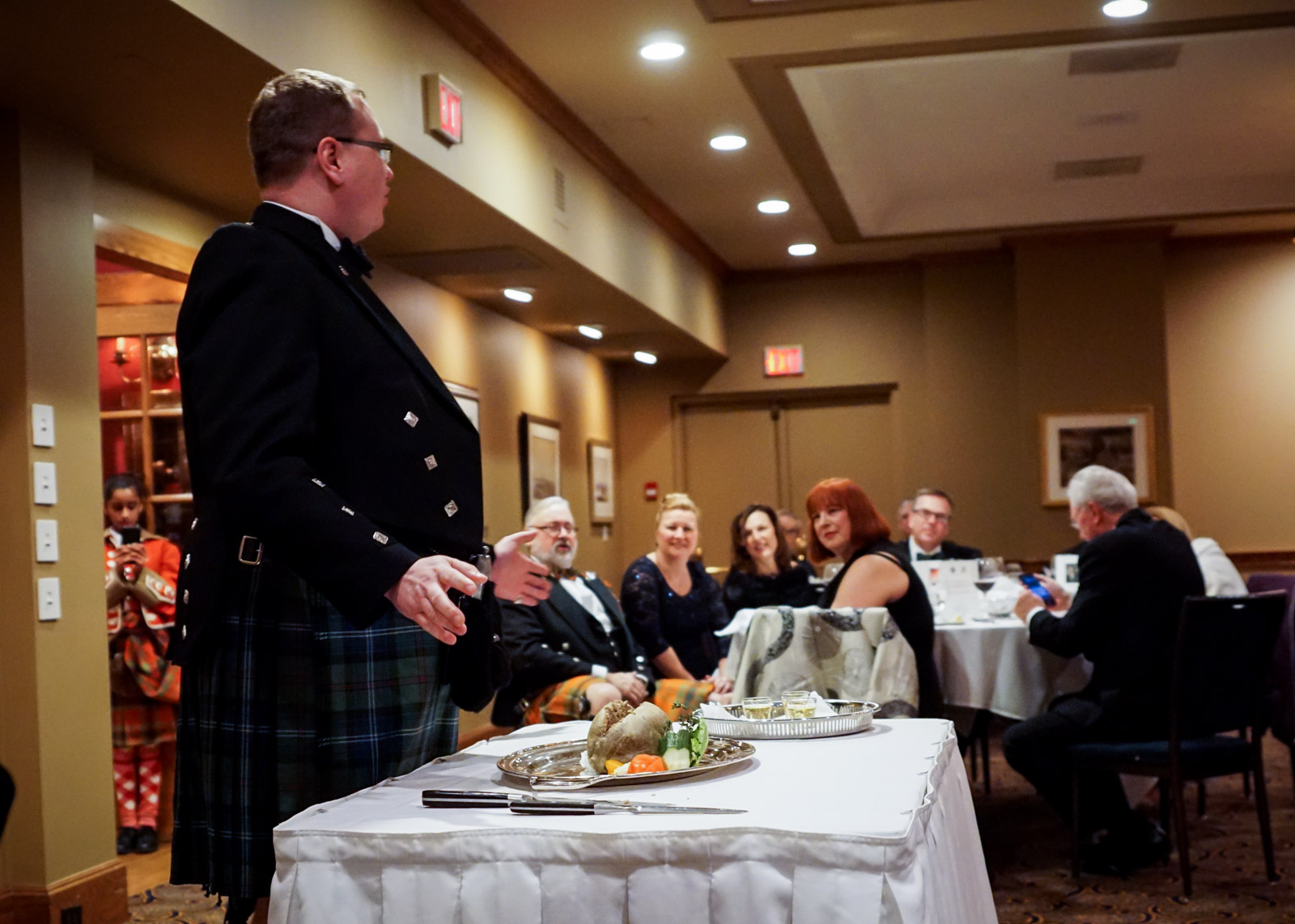 78 Fraser Highlanders Calgary Burns Night Dinner